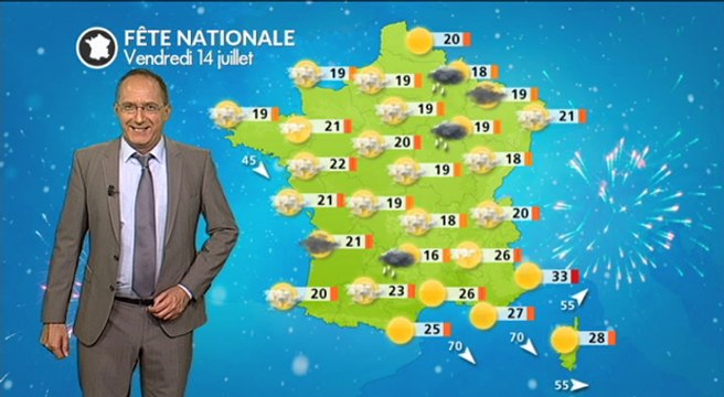 Météo week end du 14 juillet : quel temps pour vendredi, samedi et dimanche ?