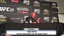 Dana White On Putting Amanda Nunes On Main Event
