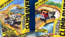 Tonka Climbovers Heavy Hauler Fire Stomper mighty machines trucks camion brinquedos carrin