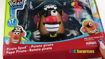 Mr Potato Head PLAYDOH Toy Surprises Learn Body Parts Learn Colors for Kids Toddlers ABC S