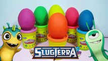 Escroquerie avec des œufs jouer avec ✨¡huevos doh surprises doh bajoterra slugterra s slugterra