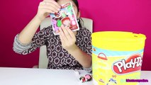play play doh - SURPRISE TOYS!!! #MBBB Disney Tokidoki Frozen Tsum Tsum|B2cutecupcakes