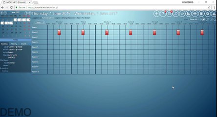 MIDAS: How To Modify A Series Of Bookings