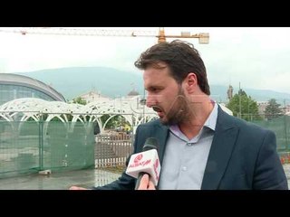 Дождот ги изнесе на виделина дефектите на плоштадот „Скендербег“