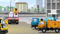 Ambulans, Polis arabası ve İtfaiye kamyonu - Türkçe çizgi filmi - Yeni bölüm - Akıllı arabalar