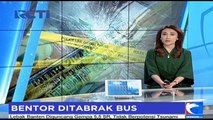 Bus Tabrak Bentor, 1 Tewas, 2 Luka