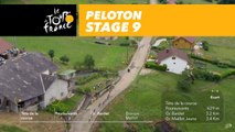 AG2R séprae le pelton en deux / AG2R is spliting the peloton in two - Étape 9 / Stage 9 - Tour de France 2017