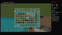 Minecraft ps4 construction d'un chateau (5)
