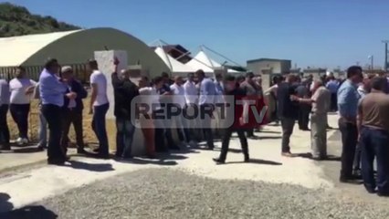 Report TV - Lezhë, mbahet ceremonia mortore e deputetit Gjovalin Kadeli