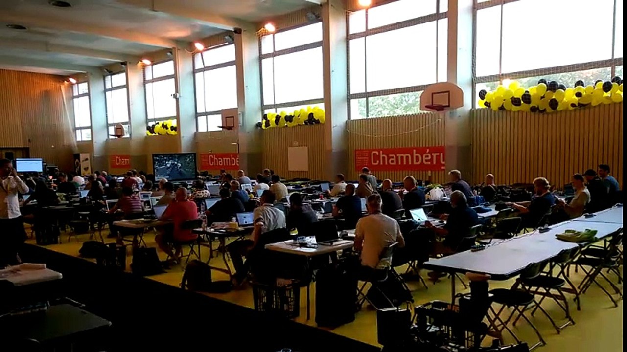 Chambéry : la salle de presse du troisième événement sportif le plus suivi au monde