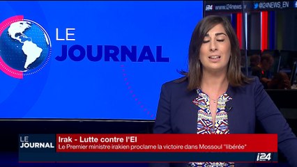 Irak - Lutte contre l'EI: le Premier ministre irakien proclame la victoire dans Mossoul "libérée"