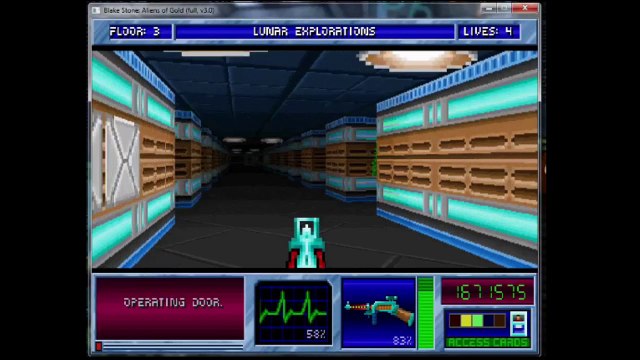 Let's Play Blake Stone: AoG (Blind) 16a: Alien Syndrome