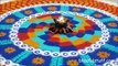 Beautiful and Unique Multicolored Rangoli / Design Diwali Special by Poonam Borkar