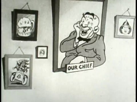 Van Beuren's Tom and Jerry - A Firemans Life