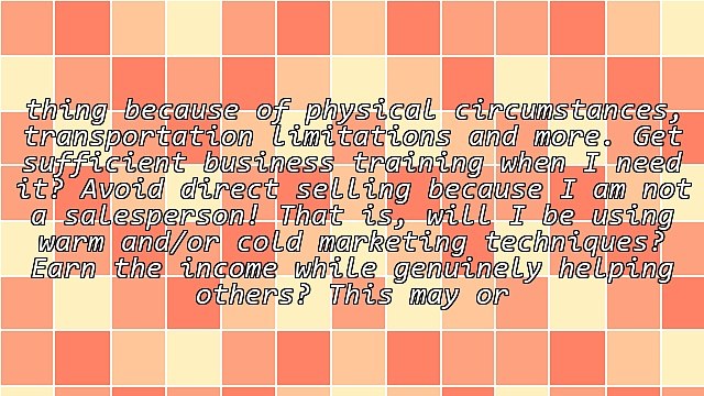 21 Key Questions To Ask Before Starting A Home-Based Business - They Do Need Answering