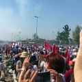 Beşiktaş Taraftarının Adalet Yürüyüşüne Desteği