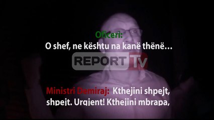 Report TV - Skandal,ministri s'lejon oficerët të marrin prozhektorët