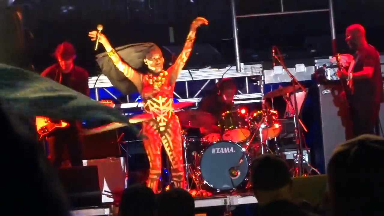 Grace Jones Slave To The Rhythm live FYF Fest, August 28, 2016