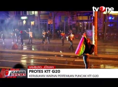 Kerusuhan Warnai Pertemuan Puncak KTT G20