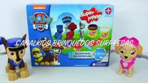 PATRULHA CANINA MASSINHA DE MODELAR PLAYDOH PIQUENIQUE PAW PATROL BEST LEARNING COLORS FOR