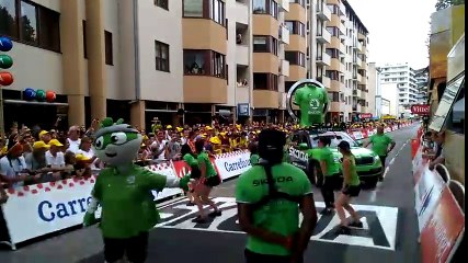 Tour de France : l'ambiance monte sur la ligne d'arrivée à Chambéry