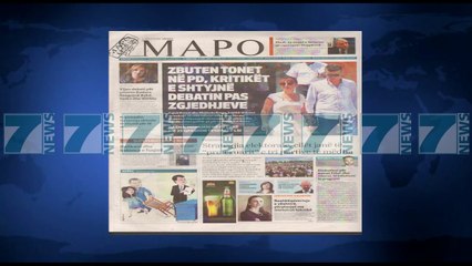 SHTYPI I DITES ME TITUJT E GAZETAVE E MERKURE 31 MAJ 2017 - News, Lajme - Kanali 7