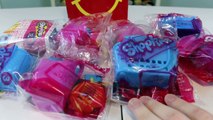 COMPLETE SET SHOPKINS McDONALDS HAPPY MEAL TOYS WITH ALL RARE AND ULTRA RARE AND CODES