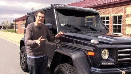 Reviews car - The Mercedes G550 4x4 Squared Is a $250,000 German Monster Truck