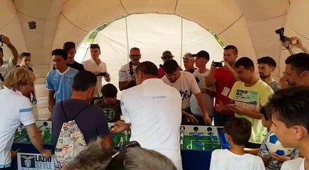 CALCIO BALILLA - INZAGHI E PERUZZI AL LAZIO STYLE VILLAGE - AURONZO 2017