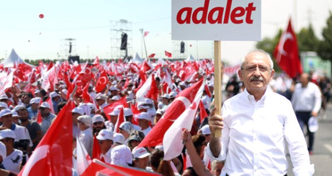 Son Dakika! Kılıçdaroğlu Miting Alanına Ulaştı, Adalet Yürüyüşü Sona Erdi