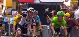 Warren Barguil battu sur la ligne par Uran alors qu'il pensait avoir gagné