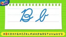 Una y una en un tiene una un en y a B C alfabeto letra cursiva para cómo Niños vamos a para escribir escritura de