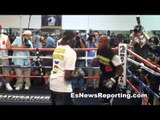 Floyd Mayweather vs Robert Guerrero Mayweather says longest he's ever trained for a fight