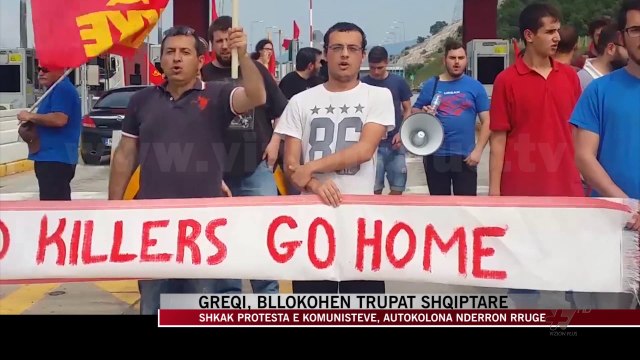 Bllokohet autokolona e ushtarëve shqiptarë në Greqi - News, Lajme - Vizion Plus