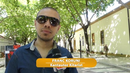 Report Tv -Rreze Dielli,  Franc Koruni, kitaristi qe sfidoj shikimin e kufizuar