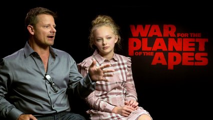 Steve Zahn & Amiah Miller talk Planet of the Apes auditions