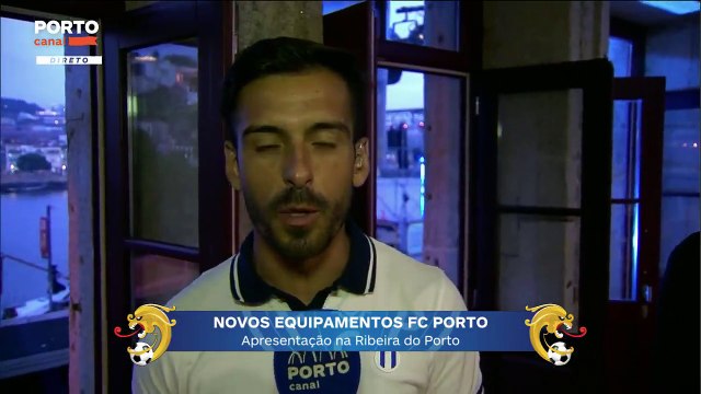 Declarações de Marcano e Ricardo Pereira momentos antes do desfile dos novos equipamentos