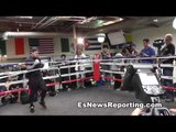 saul canelo alvarez vs austin trout working out - EsNews Boxing
