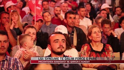 LSI: Synojmë të dalim forcë e parë - News, Lajme - Vizion Plus