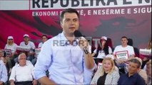 Report TV - Elbasan, Basha: Pa cirk dhe lojëra do  jem kryeministër i ekonomisë