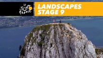 Paysages du jour / Landscapes of the day - Étape 9 / Stage 9 - Tour de France 2017