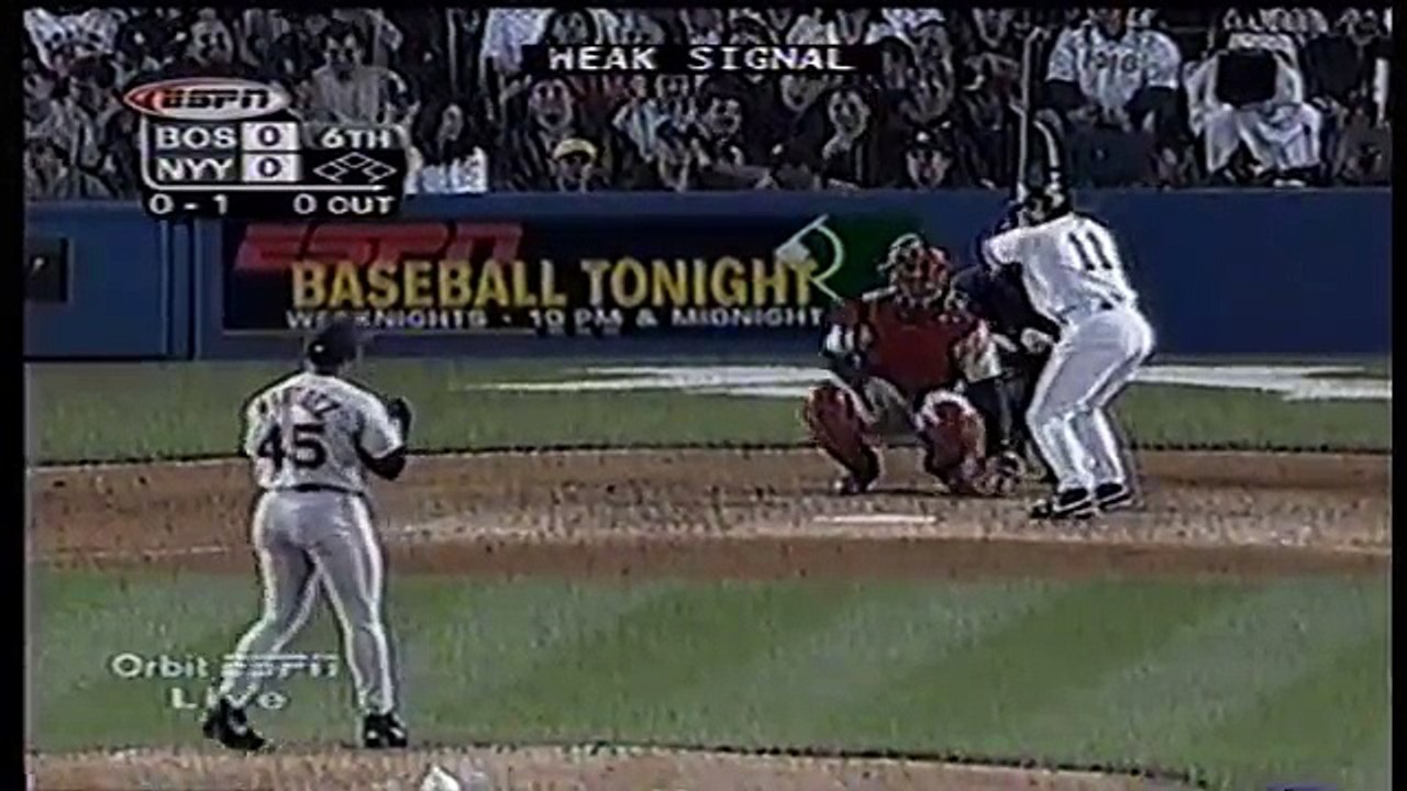 Boston Red Sox at New York Yankees 2000 05 28 Pedro Martinez vs Roger Clemens PART 2