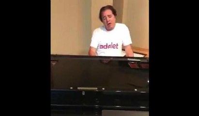 Fazıl Say 'adalet' için çaldı