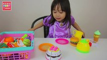 Corte familia Fruta divertido Niños (o) la jugar recreo rebanar juguete vegetales con Velcro |