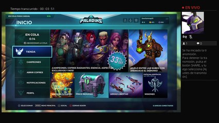 Mi primer video! Paladins (sin audio)