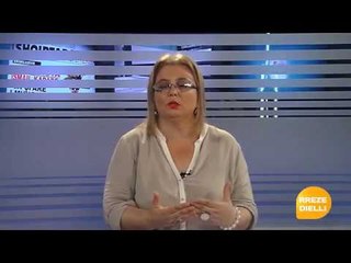 Report Tv -Rreze Dielli,  E ftuar ne studio Gerta Meta