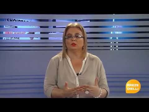 Report Tv -Rreze Dielli, E ftuar ne studio Gerta Meta