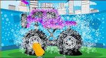 Enfants pour machines dessins animés pro voitures de course jeeps, camions à benne bus