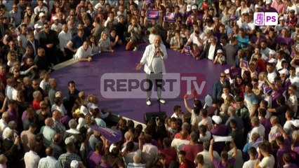 Report TV - Has, demokratët surprizë Ramës: Me Lulin në çadër s'do ishit aty