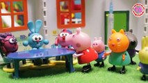 Cerdo Niños para Peppa Pig en Rusia pinchazo del peppa de dibujos animados de la inoculación